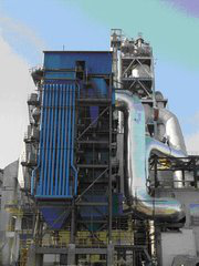 Cement waste heat power generation